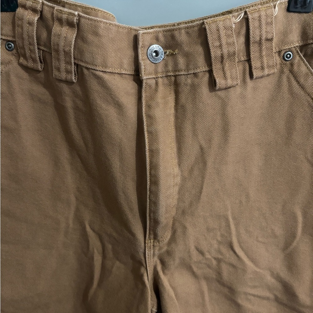 Duluth Trading Co Men’s Flex Fire Hose Shorts Relaxed Fit 9” Brown Outdoors 42 - Picture 4 of 11